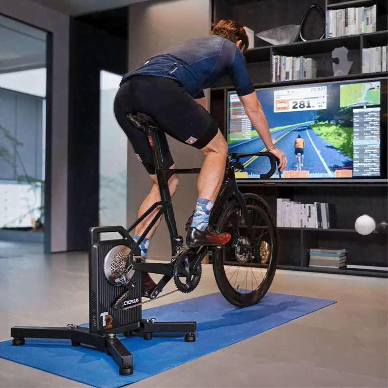 [11.11] Умный велостанок/велотренажер Cycplus T2 (2200Вт, с бесколлекторным двигателем)-4