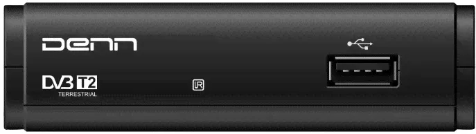 ТВ приставка DVB-T2 Denn DDT131 (эфирное цифровое ТВ) 2 USB, возм. подкл. WI-FI-0