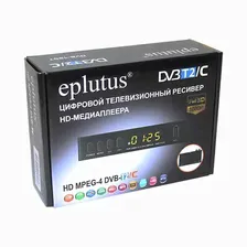 Eplutus Приставка HD MPEG-4 DVB-T2/C Eplutus