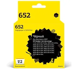 Картридж T2 №650 для HP Deskjet Ink Advantage 1015, 1515, 2515, 2545, 3515, 4515, 4615, черный IC-HCZ101A