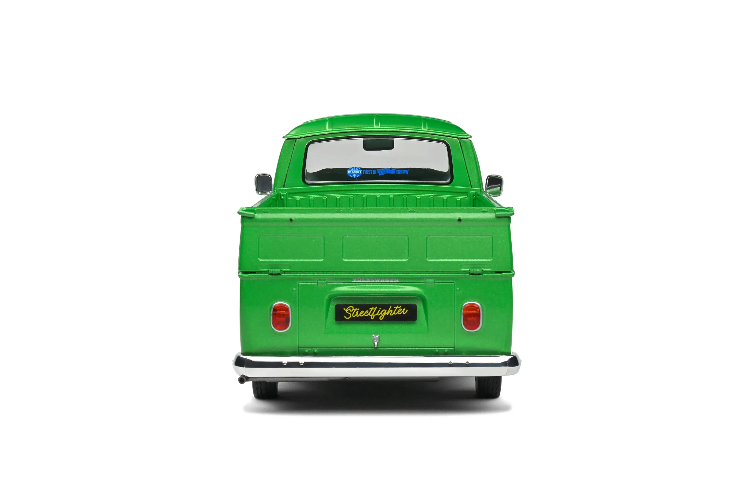 Масштабная модель Volkswagen T2 Pick-Up Green Custom 1968 зеленый лучшая цена!-3