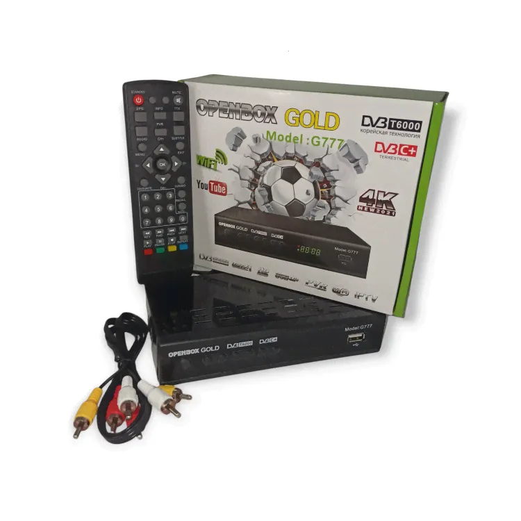 DVB-T2 ТВ приставка OPENBOX GOLD G-777