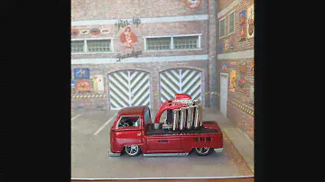 VW T2 Pickup Dragster Hot Wheels Custom.