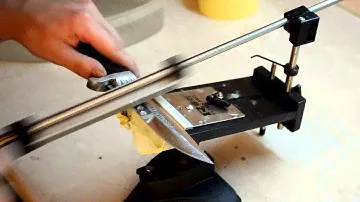 Заточка ножа камнем Boride CS-HD 150