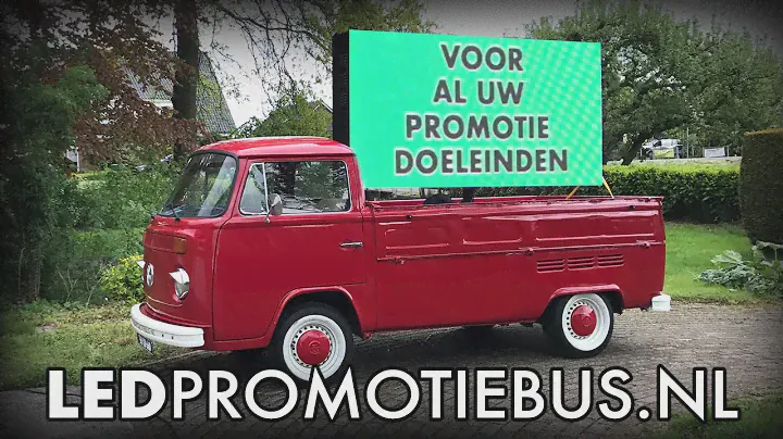LEDpromotiebus.nl | Volkswagen t2 pickup